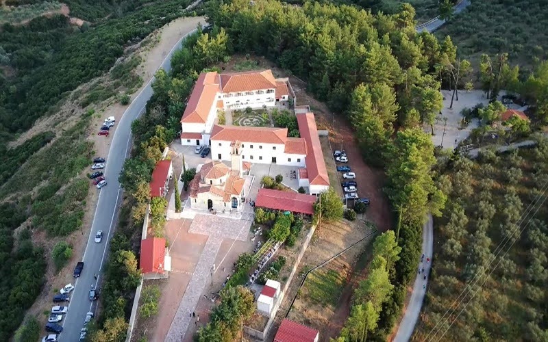 Monastery in Lake Trichonida